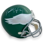 Randall Cunningh Autographed Signed Eagles Throwback Rep Helmet - Beckett